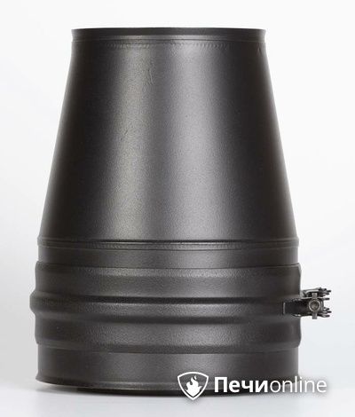 Комплектующие дымохода Schiedel Конус д250 PM25 (Черный) Permetr в Ставрополе