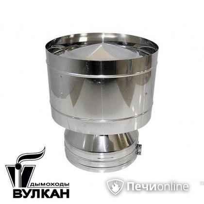 Дефлектор Вулкан DDH оцинкованный с изоляцией 50 мм D=160/260 в Ставрополе